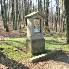 Kaplička XV. zastavení křížové cesty u Království