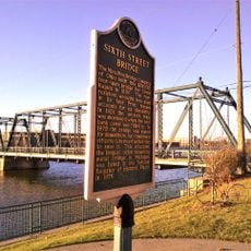 Sixth Street Bridge Historical Marker