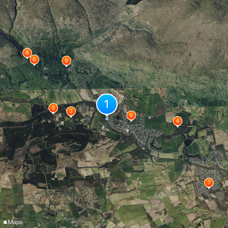 East Dunbartonshire Map