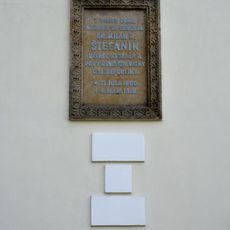Rodný dom M. R. Štefánika, tabuľa pamätná