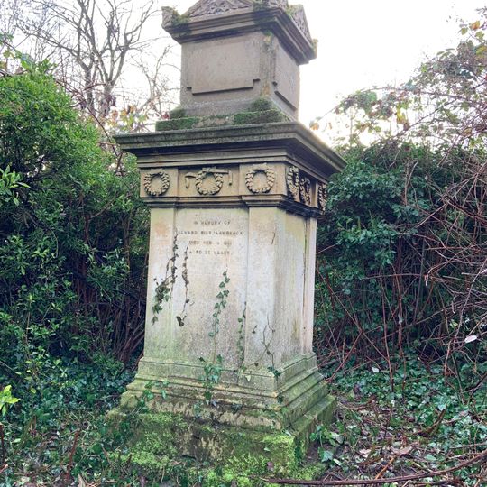 Tomb Of Edward And Elizabeth Rist Lawrence At Mill Road Cemetery