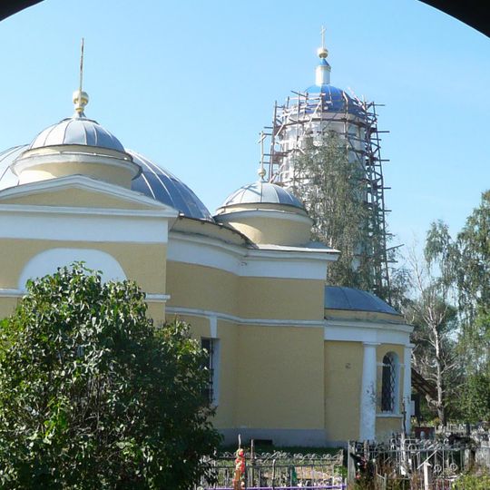 Церковь Рождества Богородицы с живописью