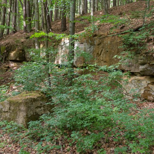 Ehemaliger Steinbruch bei Offenhausen