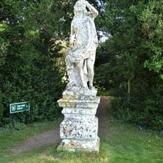 Female Statue, 5 Metres South West Of The South West Corner Of Moat Surrounding Helmingham Hall