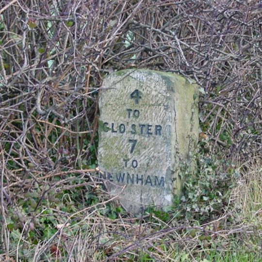Milestone, About 50M South Of Drive To Hygrove House