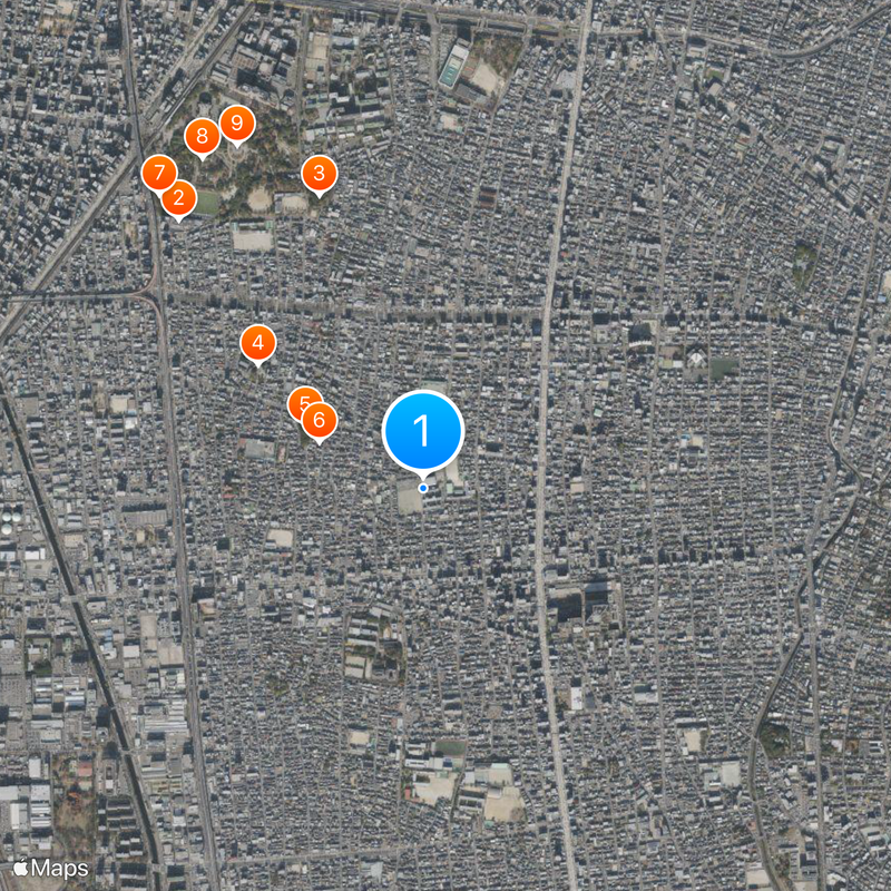 Nagoya Koyo Senior High School Map