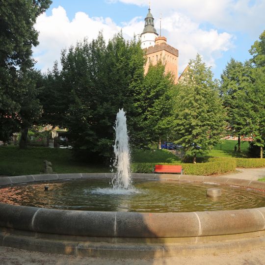 Springbrunnen Schillerpromenade