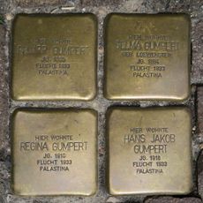 Stolperstein en memoria de Selma Gumpert