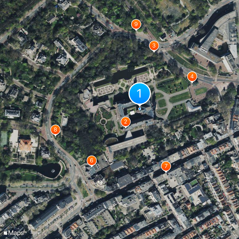 Palazzo della Pace Mappa