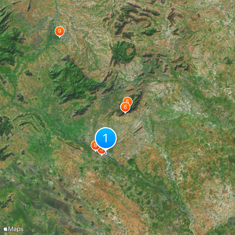Aravind Eye Hospital Mapa
