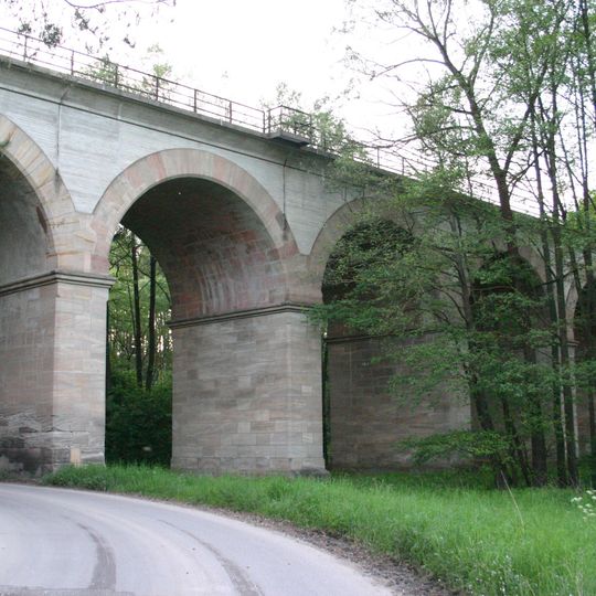Brombachviadukt der Ludwig-Süd- Nord-Eisenbahn