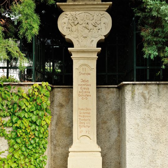 2. Station des Kreuzwegs in Schönberg am Kamp