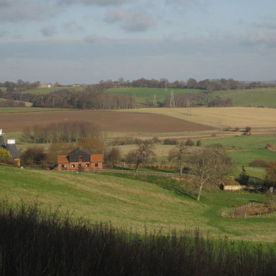 Barn At Wick Farm To The North Of The Farmhouse