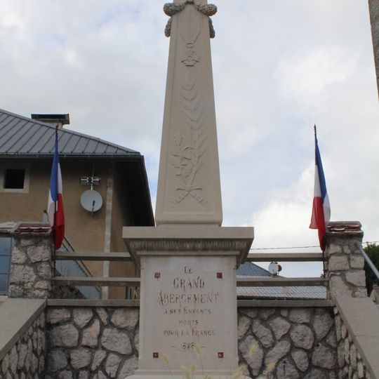 War memorial of Le Grand-Abergement
