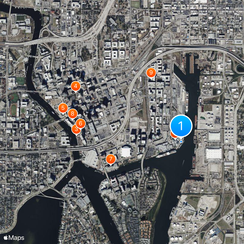 SS American Victory Mappa