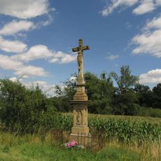 Kříž jižně od Řimic u silnice