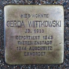 Stolperstein en memoria de Gerda Wittkowsky