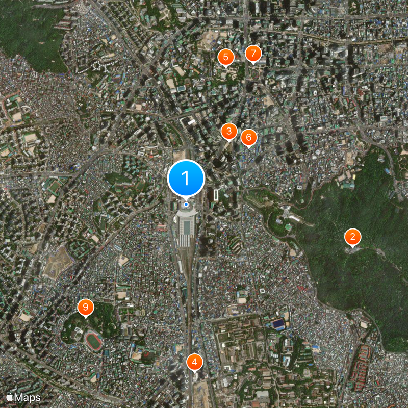 Seoul Station Map