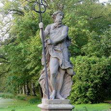 Lyndenstein, tuinbeeld voorstellende Neptunus