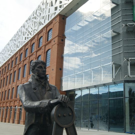 Rajmund Rembieliński monument in Łódź