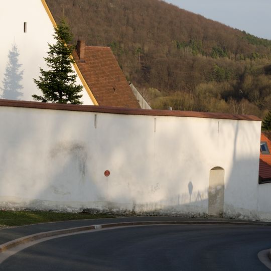 Kirchhofbefestigung Pfarrberg 6 in Heiligenstadt in Oberfranken