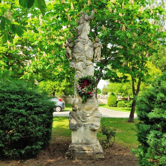 Figurenbildstock, Christi Himmelfahrt