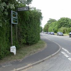 Milestone At Intersection Of Queen's Street And Fosse Way