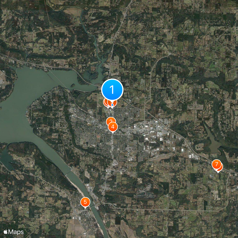 Arkansas Tech University Map