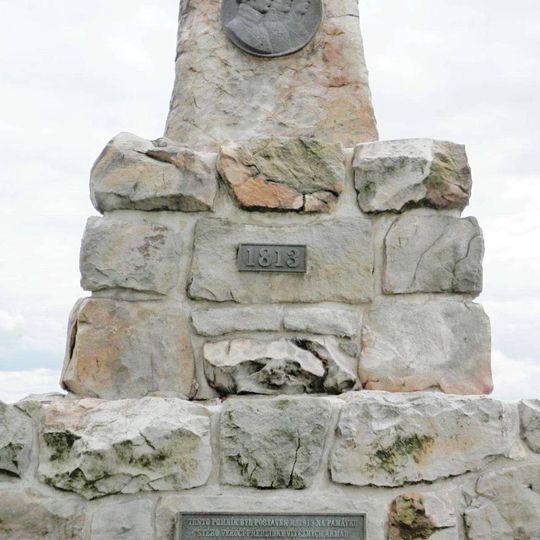 Pomník k 100. výročí osvobozenecké války proti Napoleonovi