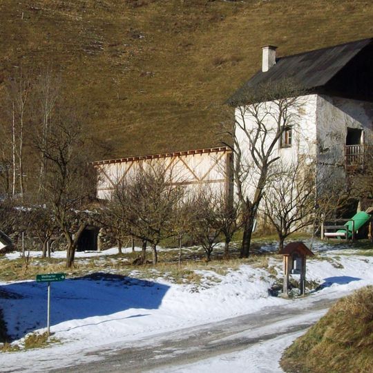 Ruine Irenfritzdorf mit Keller, Speicher, Schmiede u. Kapelle
