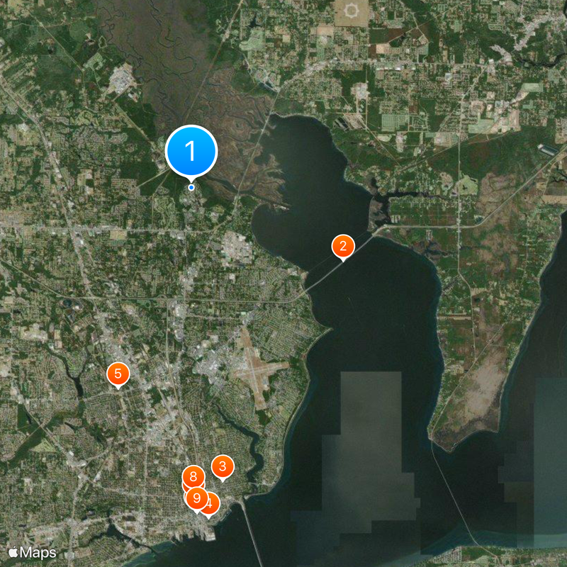 University of West Florida Map