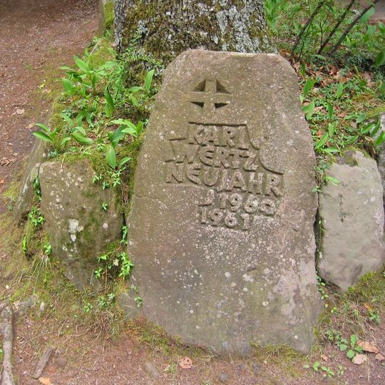 Ritterstein 190 "Karl Wertz Neujahr 1960/1961"