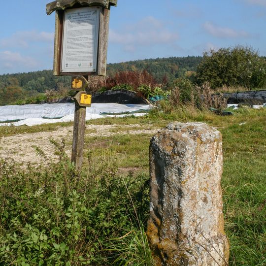 Grenzstein bei Wüllersdorf