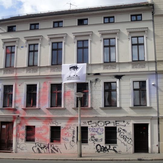 Haus der Identitären Bewegung in Halle