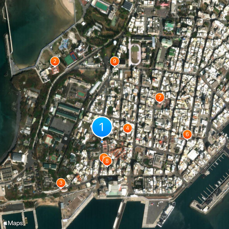 Penghu Mazu Temple Map