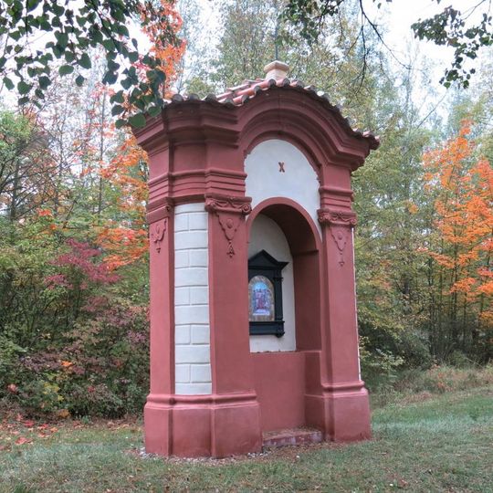 Kaplička X. zastavení křížové cesty v Liběchově