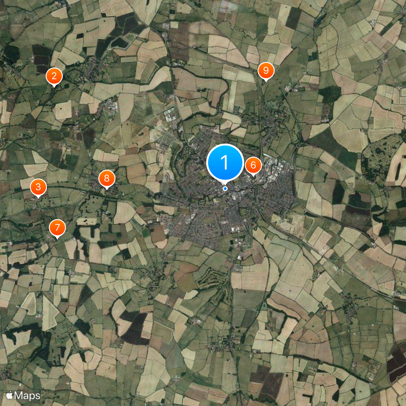 Market Harborough Map