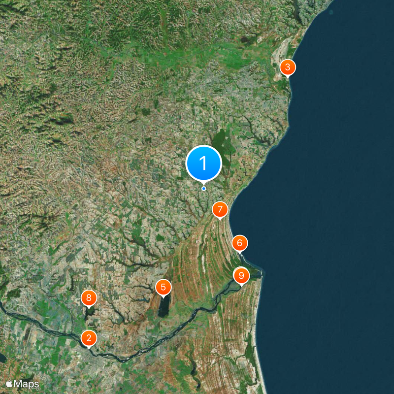 São Francisco de Itabapoana Map
