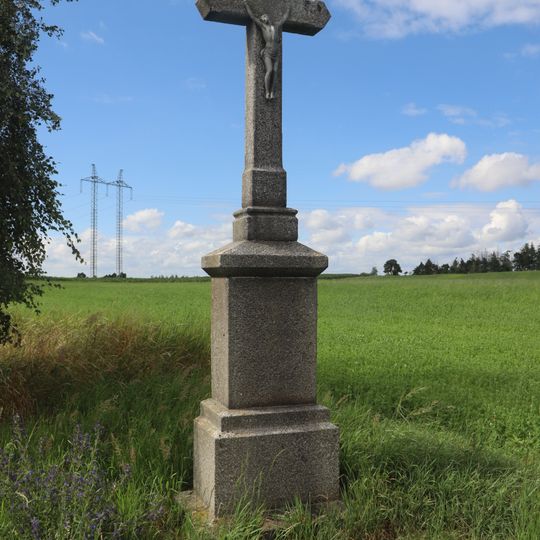 Kříž u cesty jižně od Pyšele