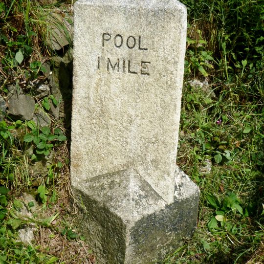 Milepost Approximately 50 Metres South Of Acorn Cottage, At Sw 665 429