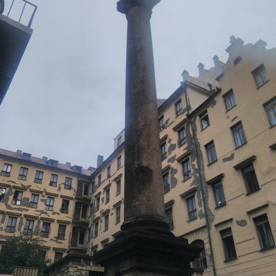 Sloup v Ditrichově ulici v Praze
