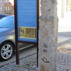 Polish-Saxon Post Milestone in Weißensee