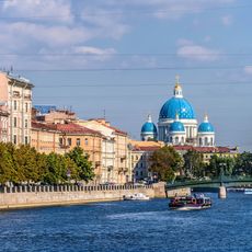Fontanka river embankment