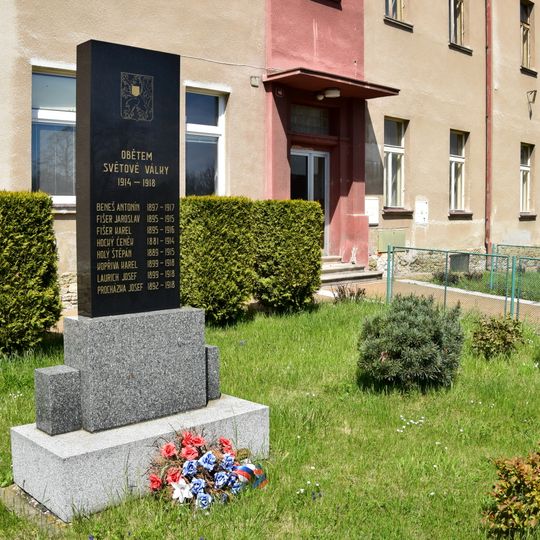 Pomník padlým v 1. světové válce v Opočně