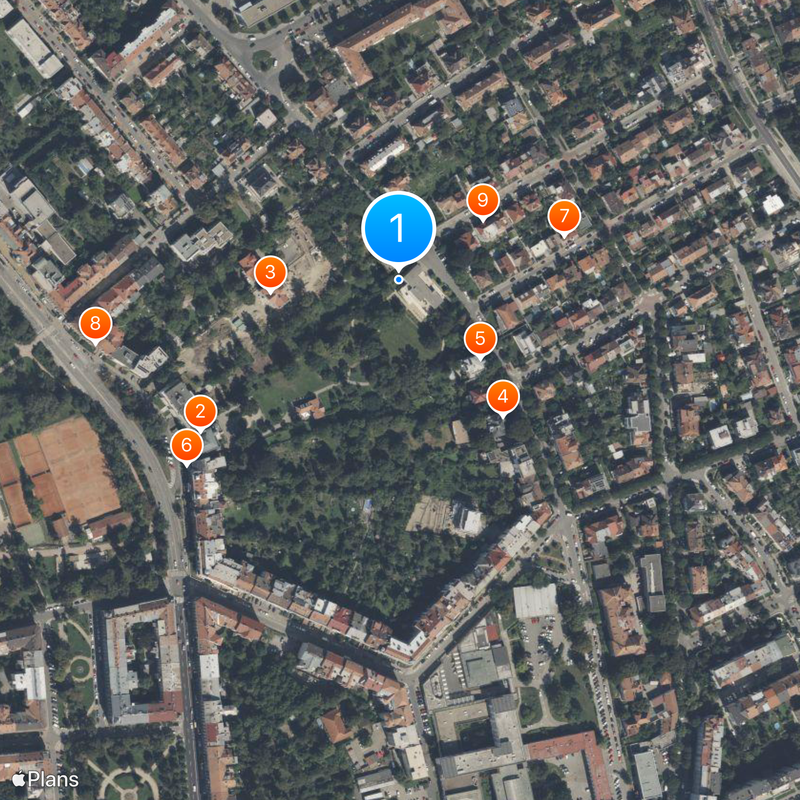 Villa Tugendhat Carte