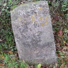 Milestone, Tinhead Road; Edington; opp. Ballard's Farm