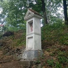 Boží muka na křížové cestě u Mladé Vožice - 7. zastavení