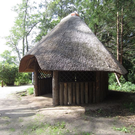 Warmelo, houten prieel