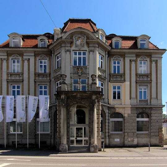 Gebäude der Bayerischen Vereinsbank Kempten