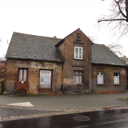 Wohnhaus, Backstein Karl-Marx-Straße 28